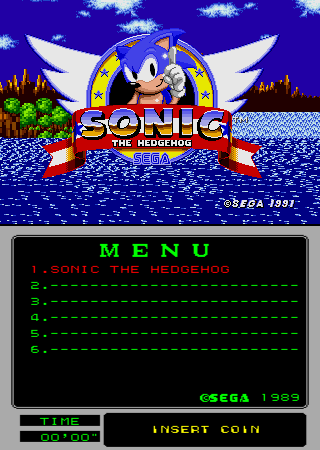 Sonic The Hedgehog (Mega-Tech, set 1)